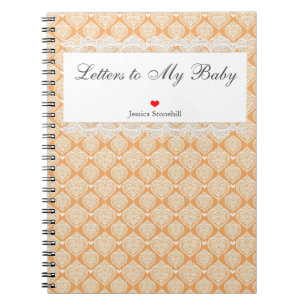 Cuaderno Cartas a mi nombre personalizado de regalo de Baby