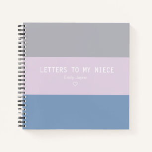 Cuaderno Cartas a mi sobrina Keepsake Journal