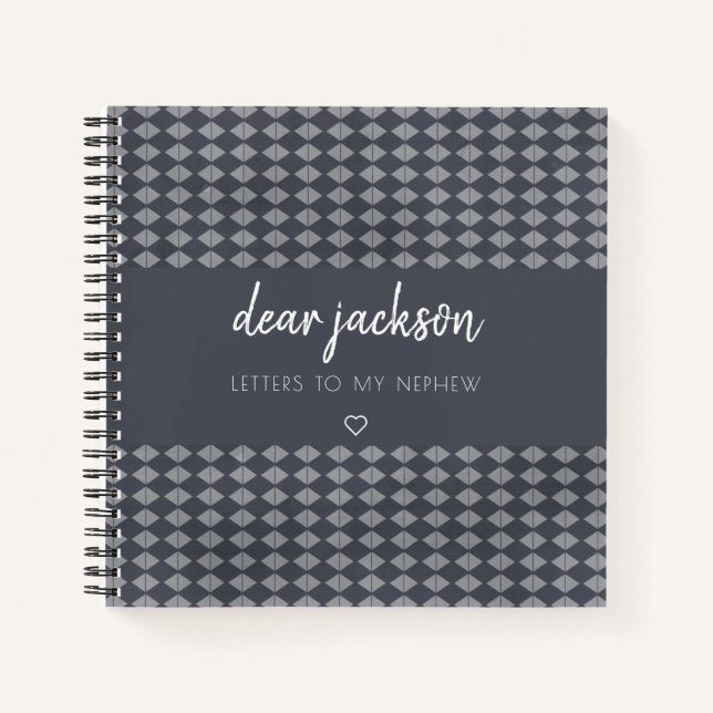 Cuaderno Cartas a mi sobrino Keepsake Journal (Anverso)