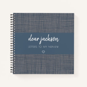 Cuaderno Cartas a mi sobrino Keepsake Journal