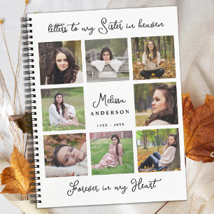 Cuaderno Cartas al cielo personalizadas 8 Collages de fotos