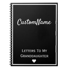 Cuaderno Cartas Al Diario De Mi Nieta