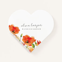 Cuaderno Cartas de adormidera dorada a mi hija