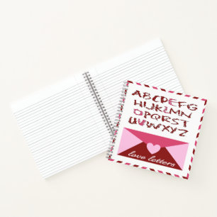 Cuaderno Cartas de amor