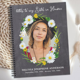 Cuaderno Cartas De Dolor A La Hermana Del Cielo Personaliza