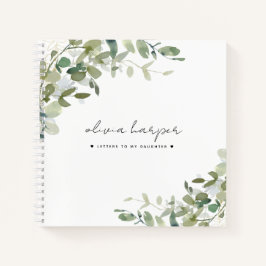 Cuaderno Cartas de Eucalyptus Sage Ivy a mi hija
