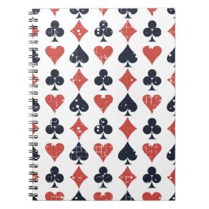 Cuaderno Cartas de reproducción: Grunge Resumen