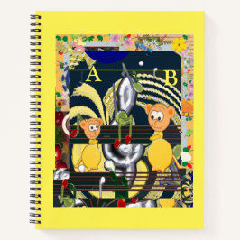 Cuaderno Cartas de seguimiento de alfabetos para ratones