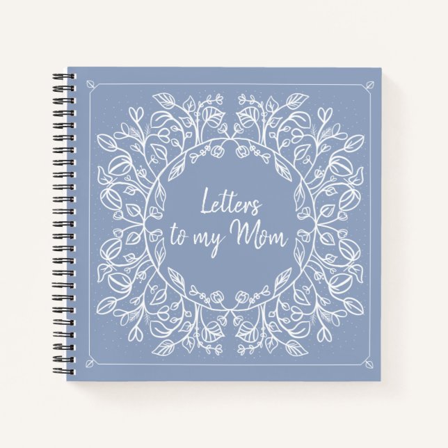 Cuaderno Cartas florales a mi mamá Keepsake Journal (Anverso)