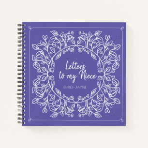 Cuaderno Cartas florales a mi sobrina Keepsake Journal