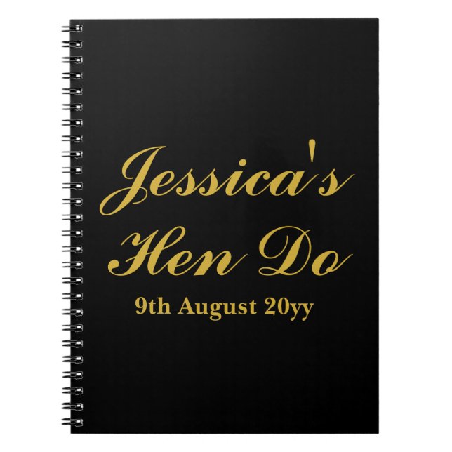 Cuaderno Cartas personalizadas a la novia para el fin de se (Frente)