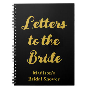 Cuaderno Cartas personalizadas a la novia para la despedida
