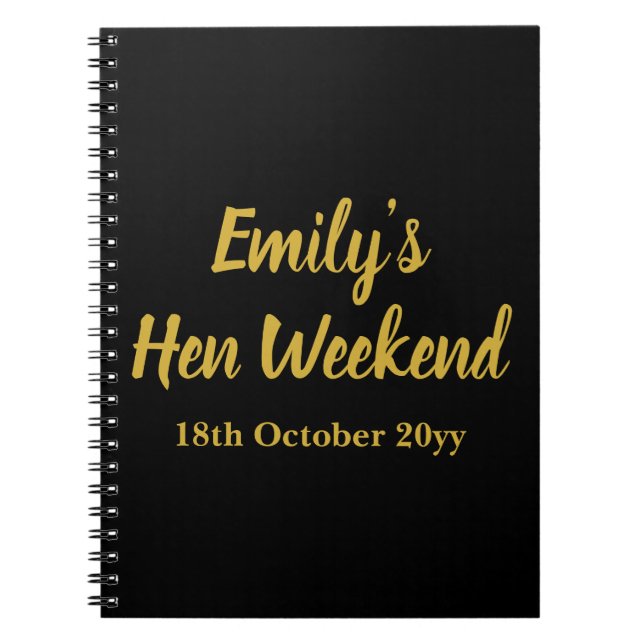 Cuaderno Cartas personalizadas a la novia Viaje de fin de s (Frente)