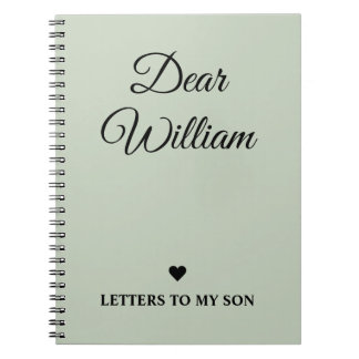 Cuaderno Cartas Personalizadas a Mi Hijo