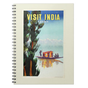 Cuaderno Cartel de afiches de viaje de India