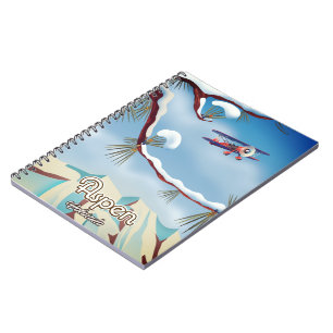 Cuaderno Cartel de viaje a Aspen Colorado