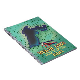 Cuaderno Cartel de viaje de Loktak Lake estado de Manipur I