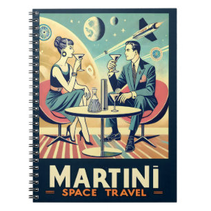 Cuaderno Carteles de viajes espaciales de Martini