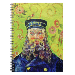 Cuaderno Cartero José Roulin Vincent van Gogh del retrato