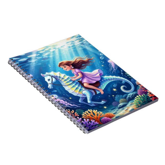 Cuaderno Cartoon Seahorse Photo Album Notebook (Lado Derecho)