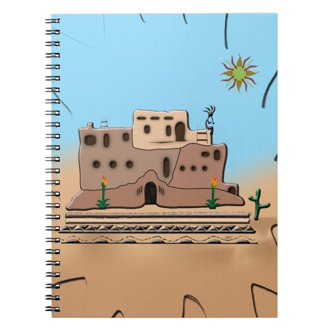 Cuaderno Casa de arcilla (Frente)