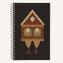 Cuaderno Casa de Baba Yaga A5 Bloc de notas