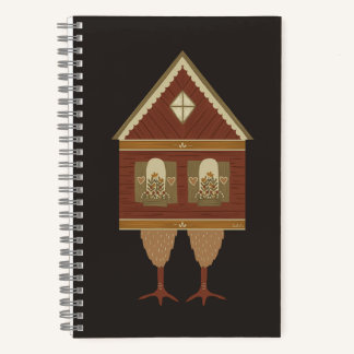 Cuaderno Casa de Baba Yaga A5 Bloc de notas