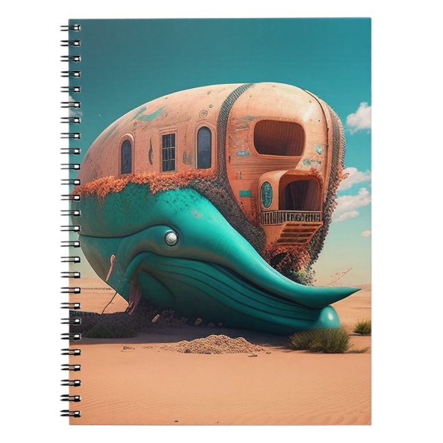 Cuaderno Casa de ballenas del desierto (Frente)