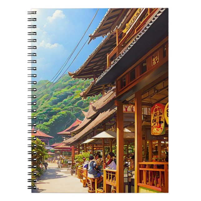 Cuaderno Casa de Café Javanesa (Frente)