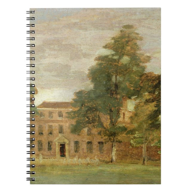 Cuaderno Casa de campo del oeste, Bergholt del este (aceite (Frente)