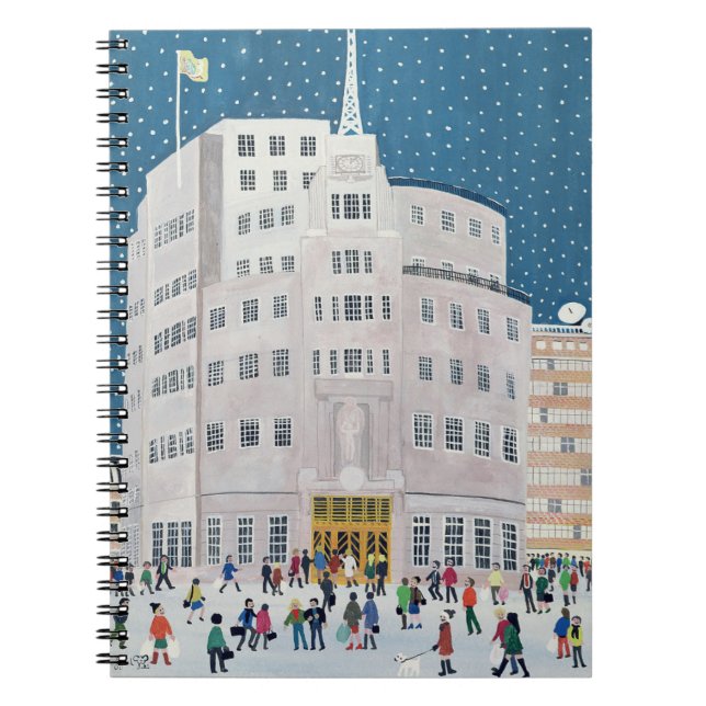 Cuaderno Casa de la difusión de la BBC (Frente)