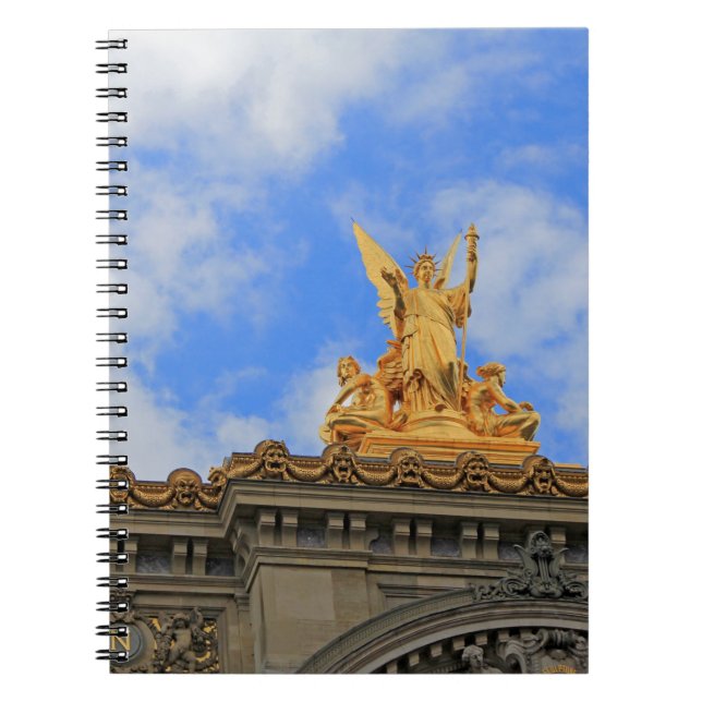 Cuaderno casa de la ópera de París (Frente)