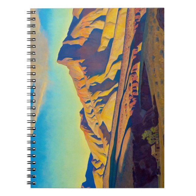 Cuaderno Casa de la Rata del Desierto por Maynard Dixon (Frente)