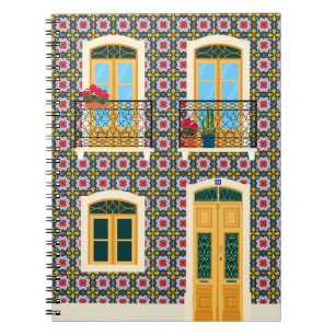 Cuaderno Casa de Lisboa con azulejos