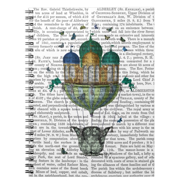 Cuaderno Casa de mariposas (Frente)