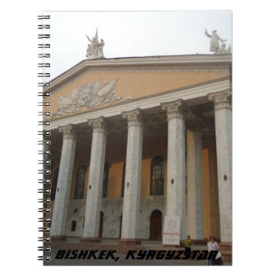 Cuaderno Casa de Ópera de Arquitectura Comunista, Kirguistá