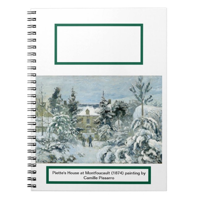 Cuaderno Casa de Piette en Montfoucault (Frente)