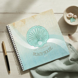 Cuaderno Casa de Playa Concha de Almeja Aqua Azul ID623