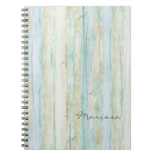 Cuaderno Casa de playa del océano del Driftwood Coastal