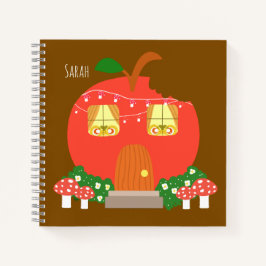 Cuaderno Casa de rana de frutas de Apple