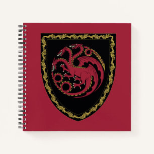 Cuaderno CASA DEL DRAGÓN   Escudo de House Targaryen