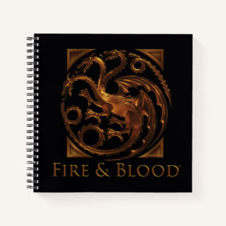 Cuaderno CASA DEL DRAGÓN | House Targaryen Sigil