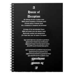 Cuaderno Casa del engaño