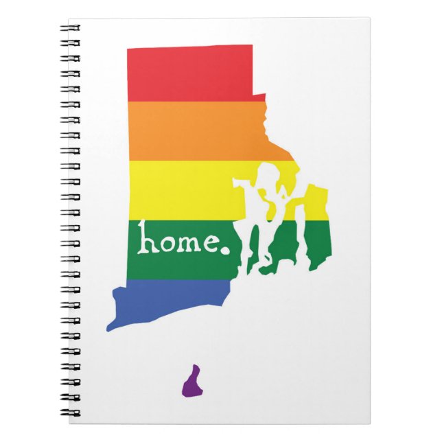 Cuaderno Casa del Orgullo Gay | Isla Rhode (Frente)