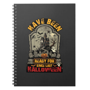 Cuaderno Casa Embrujada de Halloween Listo 