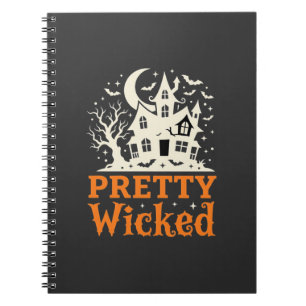 Cuaderno Casa Embrujada de Halloween Pretty Wicked_1