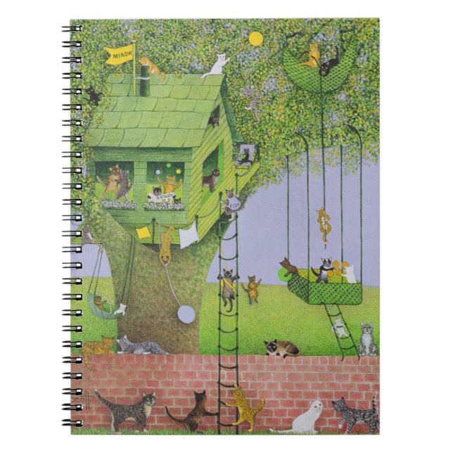 Cuaderno Casa en el árbol del gato (Frente)