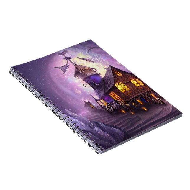 Cuaderno Casa espeluznante y llena de fantasía (Lado Derecho)