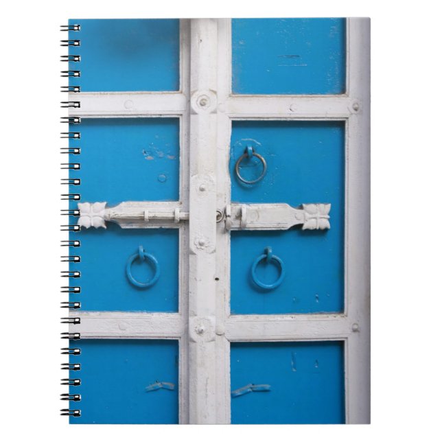 Cuaderno Casa pintada de azul, Udaipur, Rajasthan, India (Frente)