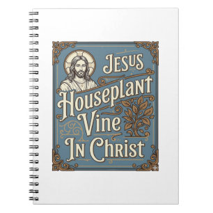 Cuaderno Casa Planta Jesús Vid En Cristo Jesús Casa Planta